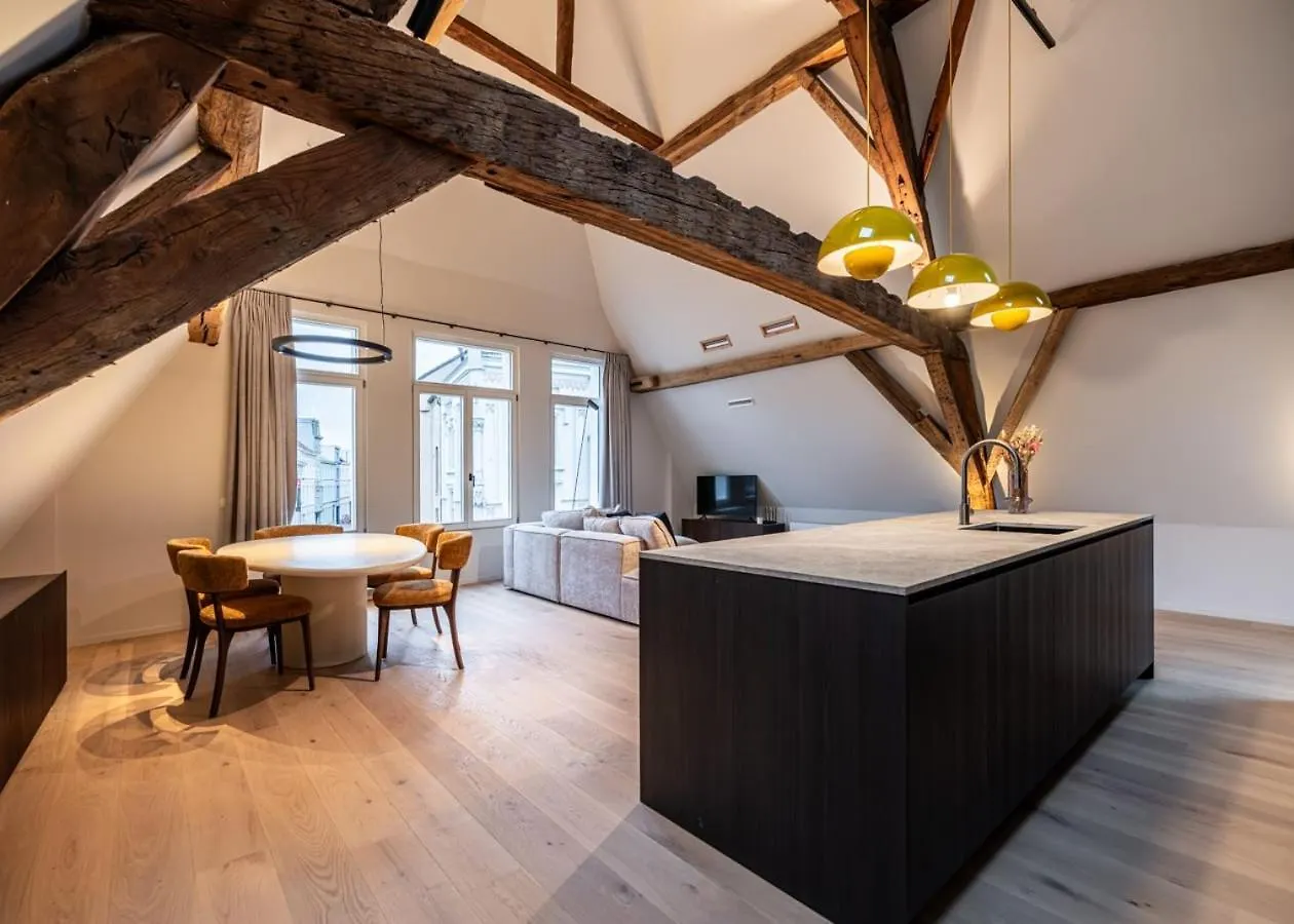 Huswell - City-View Loft With Wooden Beams And Mezzanine Gent